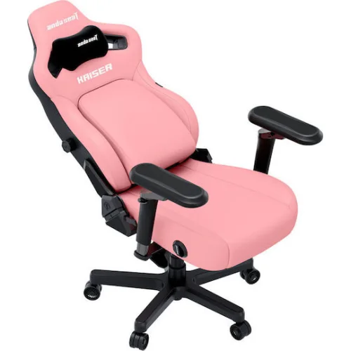 Anda Seat Kaiser-4 V2 XL Καρέκλα Gaming Δερματίνης με Ρυθμιζόμενα Μπράτσα Ροζ