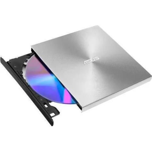 Asus ZenDrive U9M Εξωτερικός Οδηγός Εγγραφής/Ανάγνωσης DVD/CD για Laptop / Desktop Ασημί