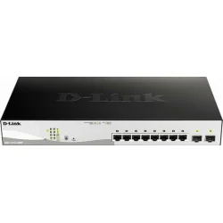 D-Link DGS-1210-10MP Managed L2 PoE+ Switch με 8 Θύρες Gigabit (1Gbps) Ethernet και 2 SFP Θύρες