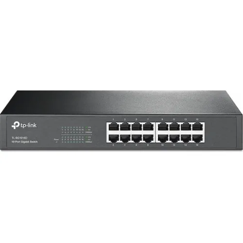 TP-LINK TL-SG1016D v11 Unmanaged L2 Switch με 16 Θύρες Gigabit (1Gbps) Ethernet