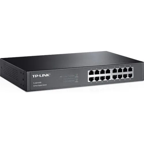 TP-LINK TL-SG1016D v11 Unmanaged L2 Switch με 16 Θύρες Gigabit (1Gbps) Ethernet