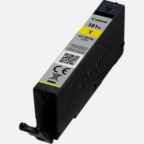 Canon CLI-581XL Γνήσιο Μελάνι Εκτυπωτή InkJet Κίτρινο (2051C001)