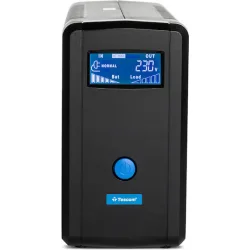 Tescom Leo Plus LCD 2000AP UPS Line-Interactive 2000VA 1200W με 4 Schuko Πρίζες
