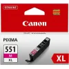 Canon CLI-551XL Γνήσιο Μελάνι Εκτυπωτή InkJet Ματζέντα (6445B001)