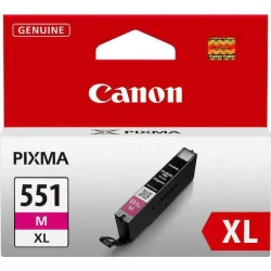 Canon CLI-551XL Γνήσιο Μελάνι Εκτυπωτή InkJet Ματζέντα (6445B001)