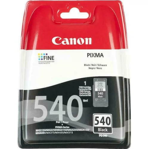 Canon PG-540 Γνήσιο Μελάνι Εκτυπωτή InkJet Μαύρο (5225B001)