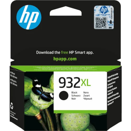 HP 932XL Γνήσιο Μελάνι Εκτυπωτή InkJet Μαύρο (CN053AE)