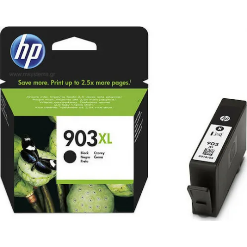 HP 903XL Γνήσιο Μελάνι Εκτυπωτή InkJet Μαύρο (T6M15AE)