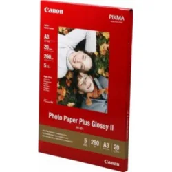 Canon PP-201 Φωτογραφικό Χαρτί Plus ΙΙ A3 275gr/m² για Εκτυπωτές Inkjet 20 Φύλλα