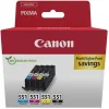 Canon CLI-551 Γνήσιο Πακέτο Μελανιών Εκτυπωτή InkJet Κυανό (6509B015)