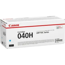 Canon 040H Γνήσιο Toner Laser Εκτυπωτή Κυανό High Capacity 10000 Σελίδων (0459C001)