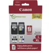 Canon Pg-540 L Cl-541 Xl Γνήσιο Photo Value Pack με 1 Μελάνι InkJet Μαύρο (5224B012)