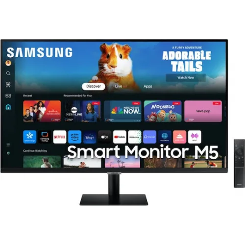 Samsung 27DM500 VA Smart Monitor 27" FHD 1920x1080 με Χρόνο Απόκρισης 4ms GTG