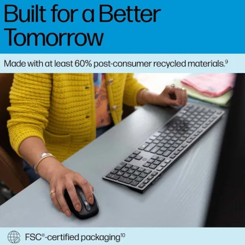 HP HP 725 Ασύρματο Bluetooth Σετ Πληκτρολόγιο & Ποντίκι International English