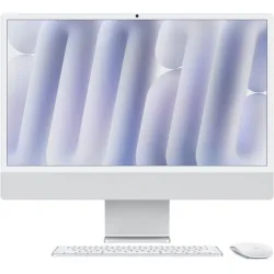 Apple iMac 24" 2024 (M4-8-Core/16GB/256GB SSD/8-Core GPU/macOS) Silver GR
