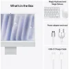 Apple iMac 24" 2024 (M4-8-Core/16GB/256GB SSD/8-Core GPU/macOS) Silver GR