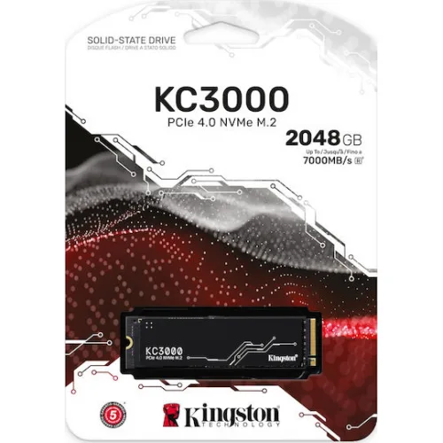 Kingston KC3000 SSD 2TB M.2 NVMe PCI Express 4.0