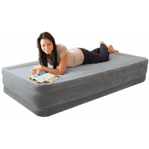 Φουσκωτό Στρώμα Ύπνου Intex Comfort-Plush Low Twin-ΕΚΘΕΣΙΑΚΟ Φουσκωτό Στρώμα Ύπνου Intex Comfort-Plush Low Twin-ΕΚΘΕΣΙΑΚΟ