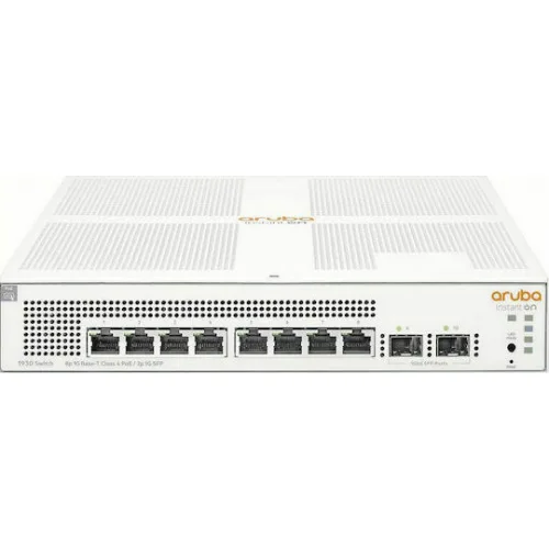 Aruba Instant On 1930 Managed L2 PoE+ Switch με 8 Θύρες Gigabit (1Gbps) Ethernet και 2 SFP Θύρες
