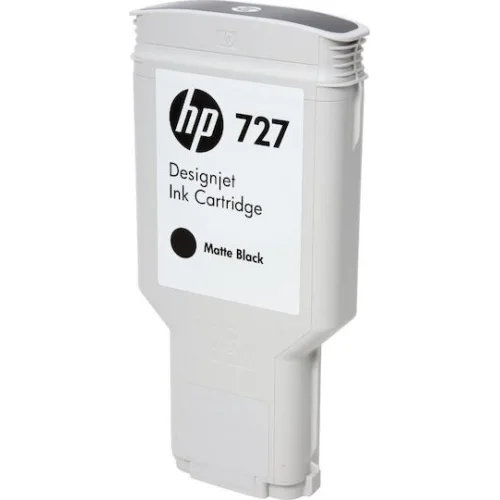 HP 727 Γνήσιο Μελάνι Εκτυπωτή InkJet Matte Μαύρο (C1Q12A)