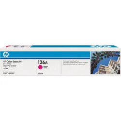 HP 126A Γνήσιο Toner Laser Εκτυπωτή Ματζέντα 1000 Σελίδων (CE313A)