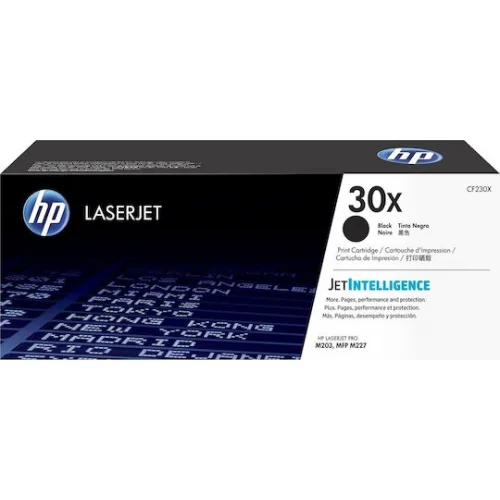 HP 30X Γνήσιο Toner Laser Εκτυπωτή Μαύρο High Yield 3500 Σελίδων (CF230X)