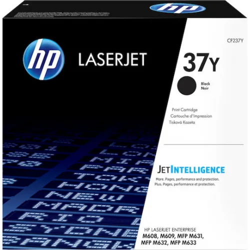 HP 37Y Γνήσιο Toner Laser Εκτυπωτή Μαύρο Extra High Yield 41000 Σελίδων (CF237Y)