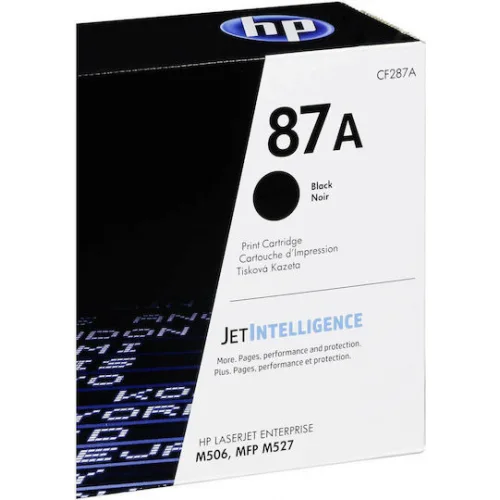 HP 87A Γνήσιο Toner Laser Εκτυπωτή Μαύρο 9000 Σελίδων (CF287A)