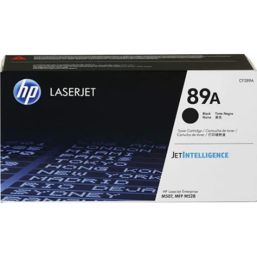 HP 89A Γνήσιο Toner Laser Εκτυπωτή Μαύρο 5000 Σελίδων (CF289A)