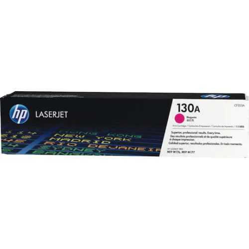 HP 130A Γνήσιο Toner Laser Εκτυπωτή Ματζέντα 1000 Σελίδων (CF353A)