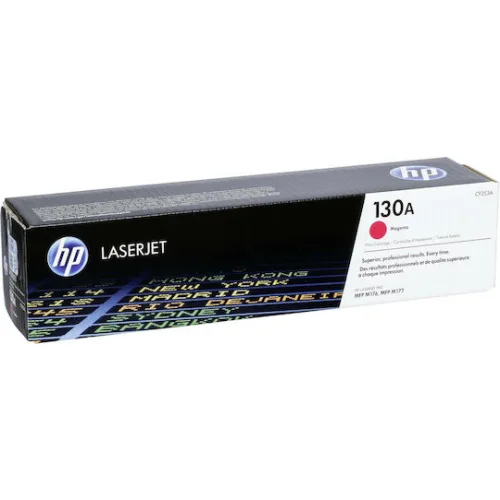 HP 130A Γνήσιο Toner Laser Εκτυπωτή Ματζέντα 1000 Σελίδων (CF353A)