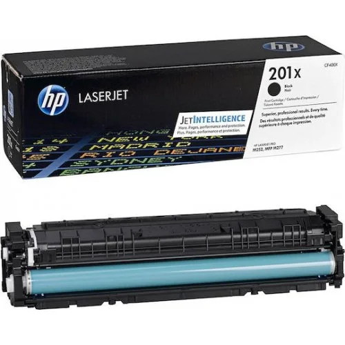 HP 201X Γνήσιο Toner Laser Εκτυπωτή Μαύρο High Yield 2800 Σελίδων (CF400X)