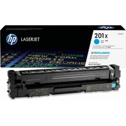 HP 201X Γνήσιο Toner Laser Εκτυπωτή Κυανό High Yield 2300 Σελίδων (CF401X)