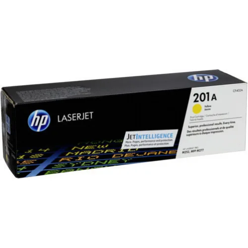 HP 201A Γνήσιο Toner Laser Εκτυπωτή Κίτρινο 1400 Σελίδων (CF402A)