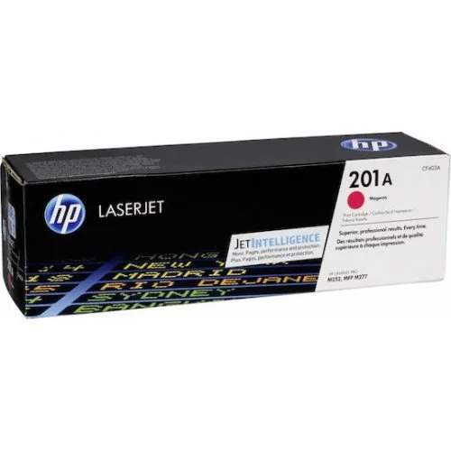 HP 201A Γνήσιο Toner Laser Εκτυπωτή Ματζέντα 1400 Σελίδων (CF403A)
