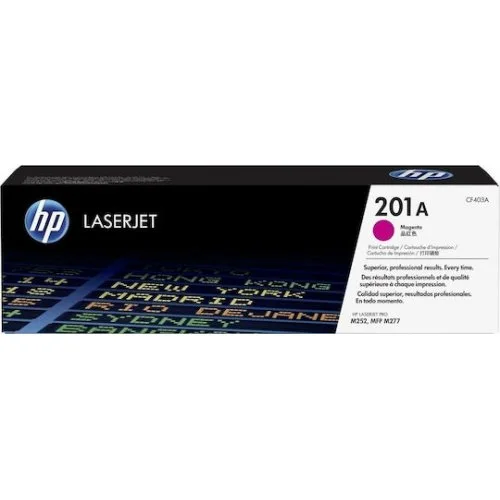 HP 201A Γνήσιο Toner Laser Εκτυπωτή Ματζέντα 1400 Σελίδων (CF403A)
