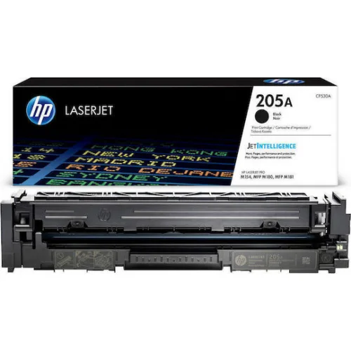 HP 205A Γνήσιο Toner Laser Εκτυπωτή Μαύρο 1100 Σελίδων (CF530A)