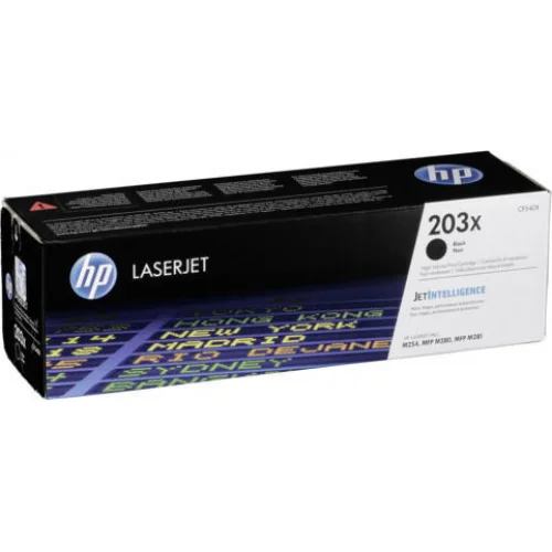 HP 203X Γνήσιο Toner Laser Εκτυπωτή Μαύρο High Yield 3200 Σελίδων (CF540X)