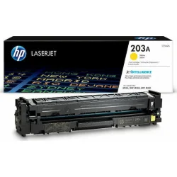 HP 203A Γνήσιο Toner Laser Εκτυπωτή Κίτρινο 1300 Σελίδων (CF542A)
