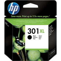 HP 301XL Γνήσιο Μελάνι Εκτυπωτή InkJet Μαύρο (CH563EE)