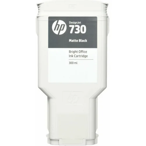 HP 730 Γνήσιο Μελάνι Εκτυπωτή InkJet Matte Μαύρο (P2V71A)