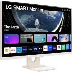 LG 27SR50F-W IPS Smart Monitor 27" FHD 1920x1080 με Χρόνο Απόκρισης 5ms GTG