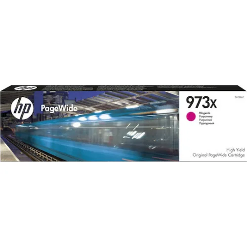 HP 973X Γνήσιο Μελάνι Εκτυπωτή InkJet Ματζέντα (F6T82AE)