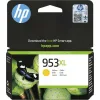 HP 953XL Γνήσιο Μελάνι Εκτυπωτή InkJet Κίτρινο (F6U18AE)