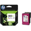 HP 302XL Γνήσιο Μελάνι Εκτυπωτή InkJet Πολλαπλό (Color) (F6U67AE)
