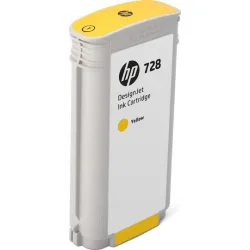 HP 728 Γνήσιο Μελάνι Εκτυπωτή InkJet Κίτρινο (F9J65A)