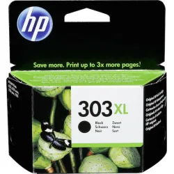 HP 303XL Γνήσιο Μελάνι Εκτυπωτή InkJet Μαύρο (T6N04AE)