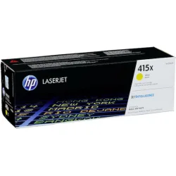 HP 415X Γνήσιο Toner Laser Εκτυπωτή Κίτρινο High Yield 6000 Σελίδων (W2032X)