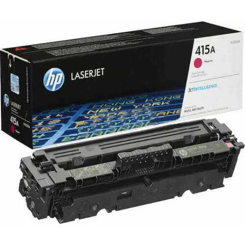 HP 415A Γνήσιο Toner Laser Εκτυπωτή Ματζέντα 2100 Σελίδων (W2033A)