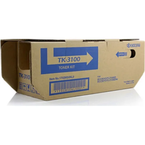 Kyocera TK-3100 Γνήσιο Toner Laser Εκτυπωτή Μαύρο 12500 Σελίδων (1T02MS0NL0)
